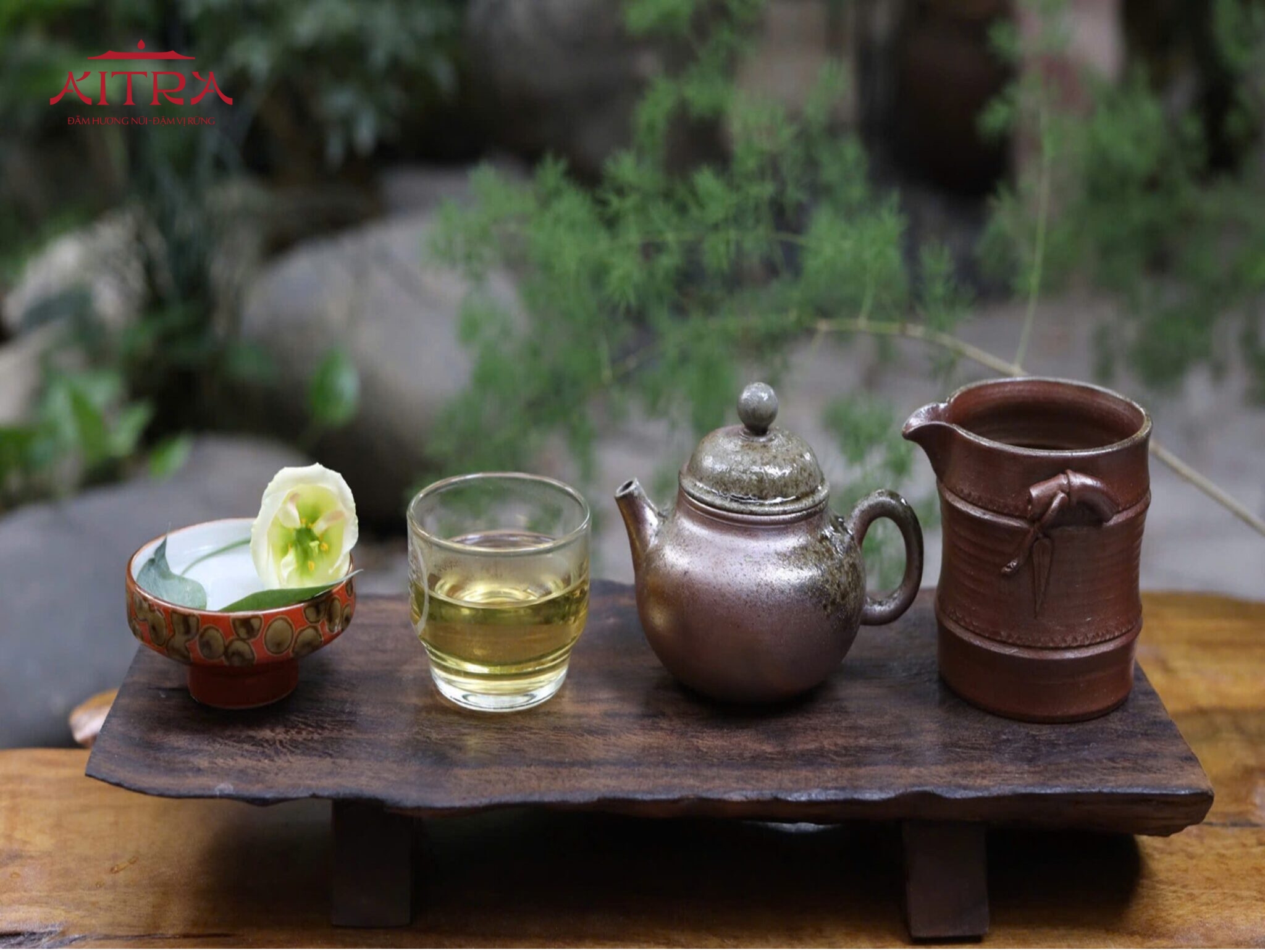 Trà Xanh Shan tuyết cổ thụ ướp sen